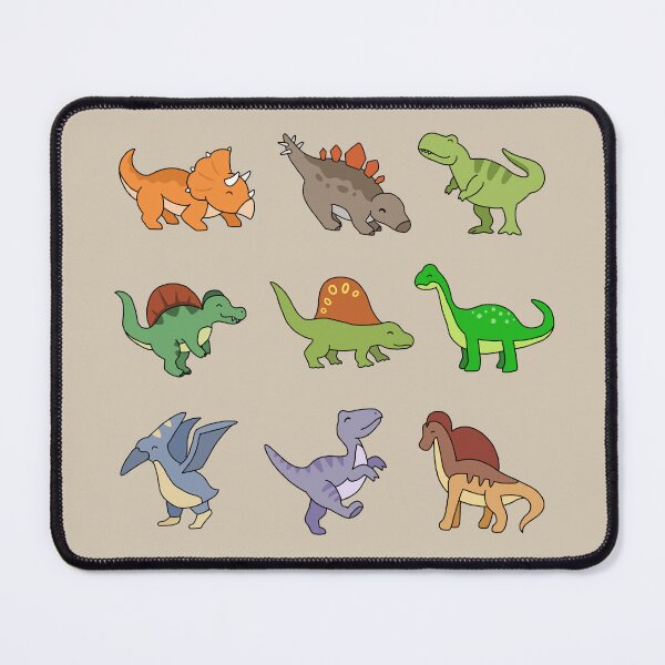 Item preview, Nine Happy Dinosaurs designed and sold by kwartzine.
