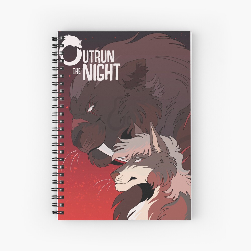 Item preview, Spiral Notebook designed and sold by OutrunTheNight.