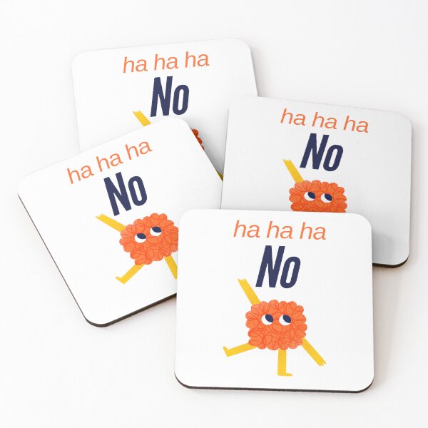 Item preview, Ha ha ha, no designed and sold by Chic Palette .