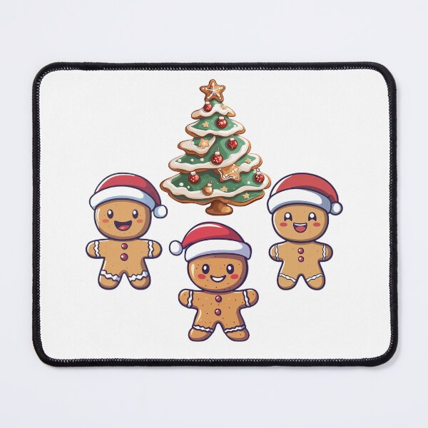 Item preview, Festive Christmas tree and cheerful Christmas gingerbreads. Merry Christmas to everyone designed and sold by All43.
