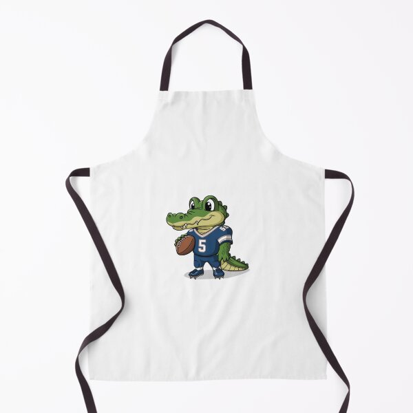 Item preview, Funny baby crocodile design as an American football player. Crocodylidae designed and sold by StyleFused.