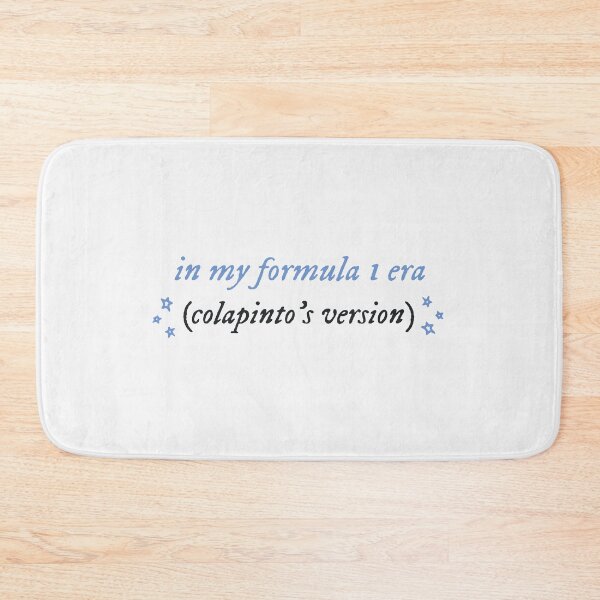 Item preview, In my formula 1 era  (colapinto's version) designed and sold by MadeinAugust13.
