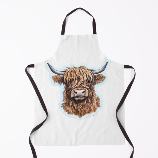 Item preview, Highland Cow designed and sold by NicolasGlowArt.