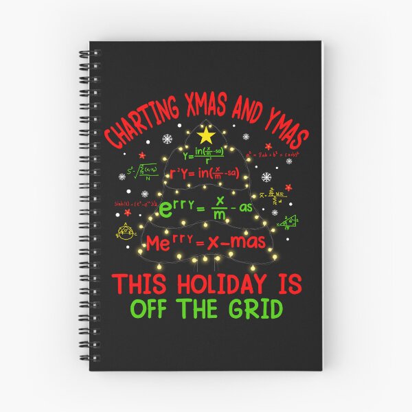 Item preview, Funny Mathematics Christmas Unisex Tee - Charting Xmas Ymas Holiday Off The Grid, Math Xmas Shirt, Geeky Christmas Tee, Nerd designed and sold by PrintSplurge.