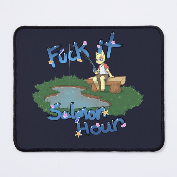 Item preview, FISH: Fuck It Salmon Hour [Webfishing Fanart] designed and sold by Mutation Ivori's Shtufff.