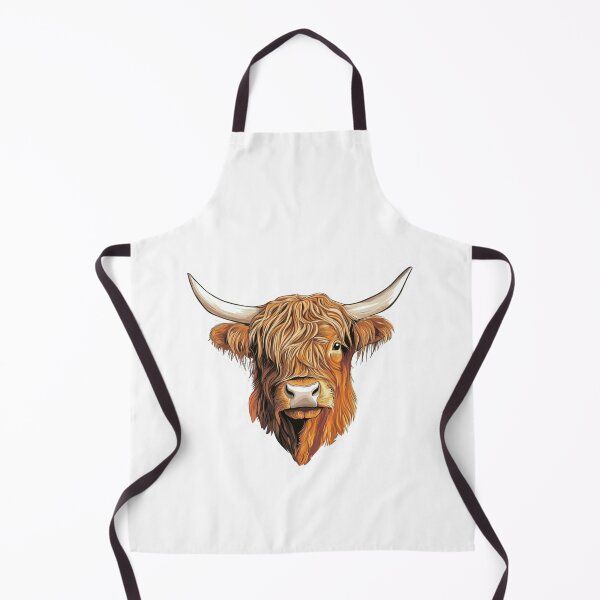 Item preview, Hairy Highland Cow designed and sold by NicolasGlowArt.