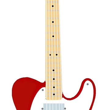 Artwork thumbnail, Red Telecaster by Ravvick
