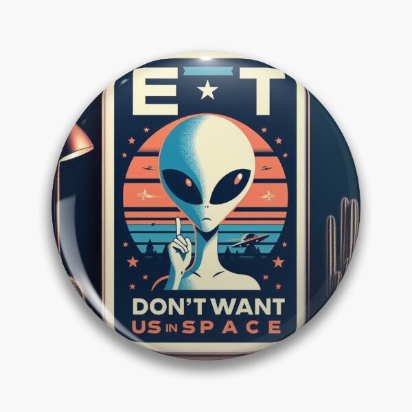 Item preview, E.T. Don't Want Us in Space designed and sold by LaRubie.