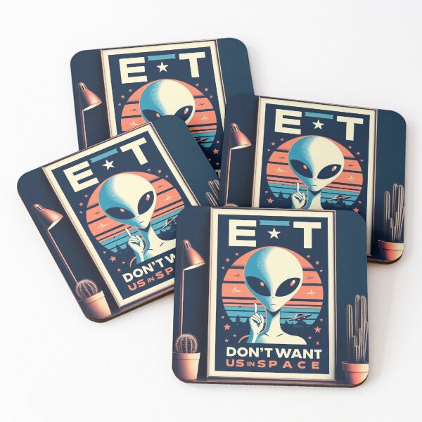 Item preview, E.T. Don't Want Us in Space designed and sold by LaRubie.