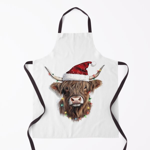 Item preview, Christmas Highland Cow designed and sold by NicolasGlowArt.