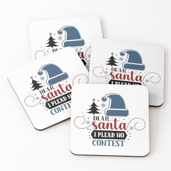 Item preview, Dear Santa I Plead No Contest designed and sold by AlmostSilent.