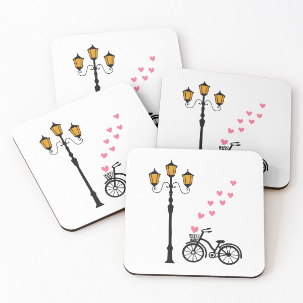 Item preview, Street light with bicycle  designed and sold by designing01Ar3.
