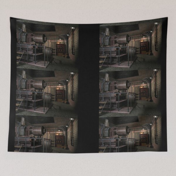 Item preview, Corridors of the Umbrella Corporation Laboratory - Racoon City / RE3 designed and sold by PatronesKawai.