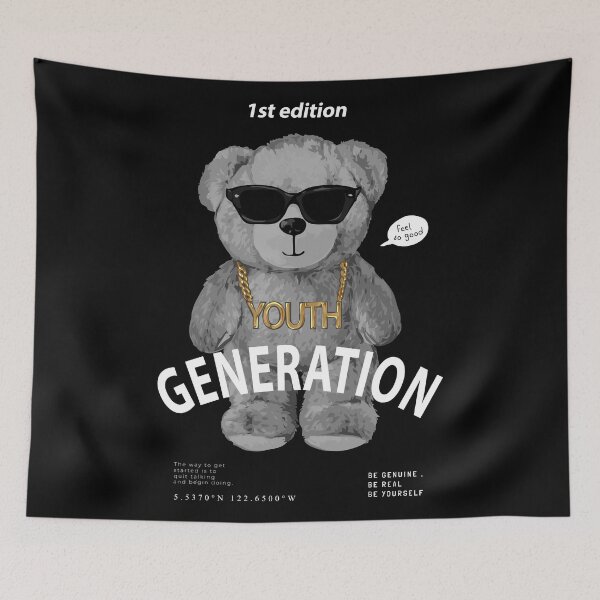 Item preview, Cool Teddy Generation - 1st Edition designed and sold by Philip-p22.