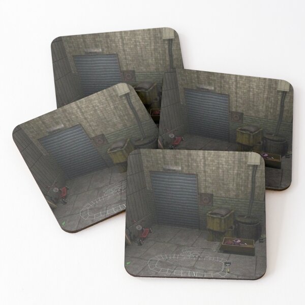 Item preview, Raccoon city up town private backyard, Resident evil 3 designed and sold by PatronesKawai.