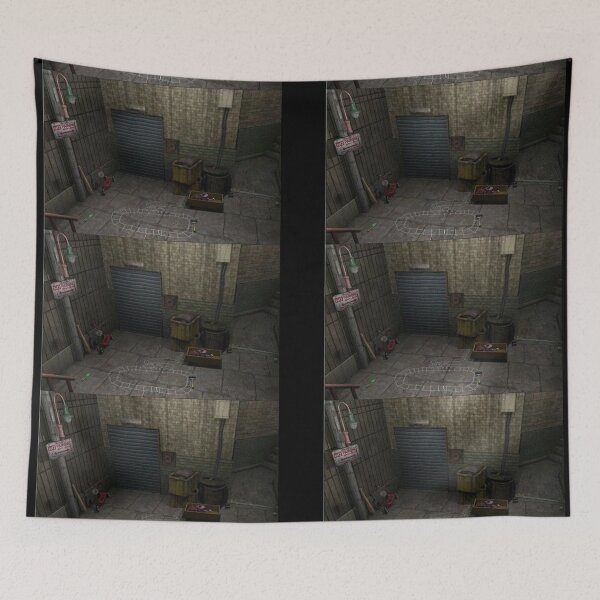 Item preview, Raccoon city up town private backyard, Resident evil 3 designed and sold by PatronesKawai.