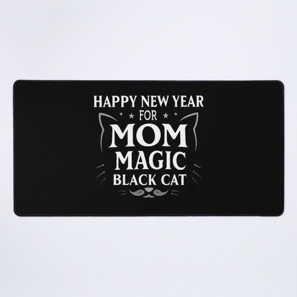 Item preview, Festive Black Cat New Year Magic designed and sold by Yas_oma.