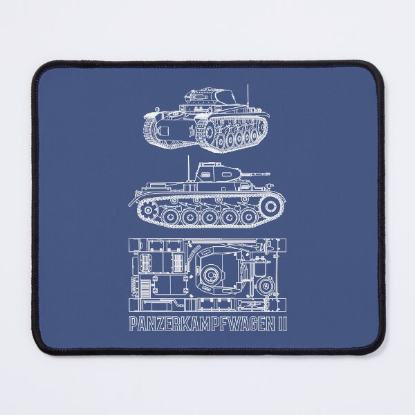 Artikelvorschau, Panzer II, deutsche Panzer aus dem 2. Weltkrieg, Baupläne und Diagramme entworfen und verkauft von MilitaryMart.