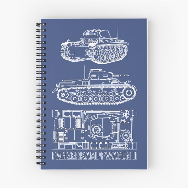 Artikelvorschau, Panzer II, deutsche Panzer aus dem 2. Weltkrieg, Baupläne und Diagramme entworfen und verkauft von MilitaryMart.