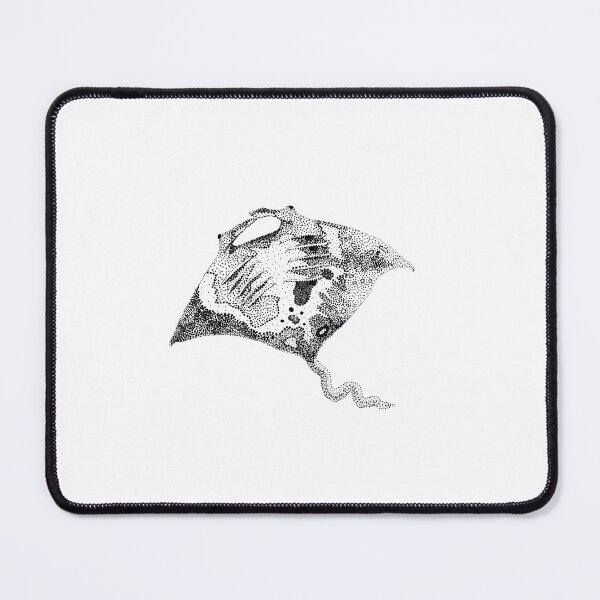 Item preview, Mantra Ray Pointillism designed and sold by Canvas Art Creative Studios.