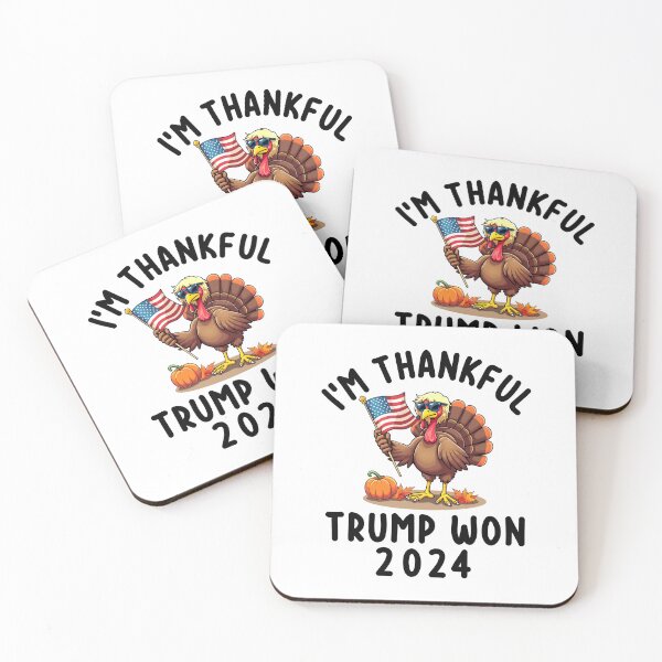 Item preview, Trump Thanksgiving - I'm Thankful Trump Won 2024 designed and sold by My Kozy Shoppe.