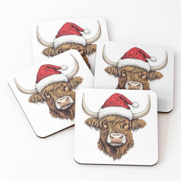 Item preview, Highland Scotish Cow  designed and sold by NicolasGlowArt.