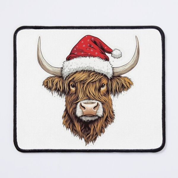 Item preview, Highland Scotish Cow  designed and sold by NicolasGlowArt.
