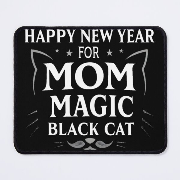 Item preview, Festive Black Cat New Year Magic designed and sold by Yas_oma.