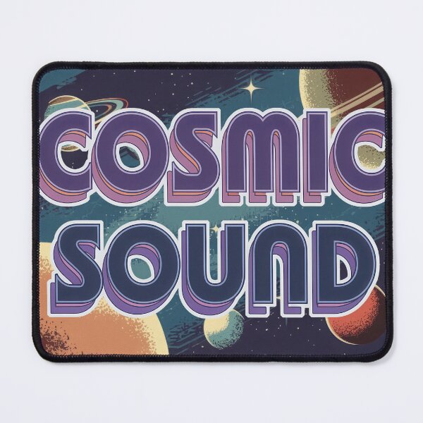 Item preview, cosmic sound retro pixel universe designed and sold by digilabs.