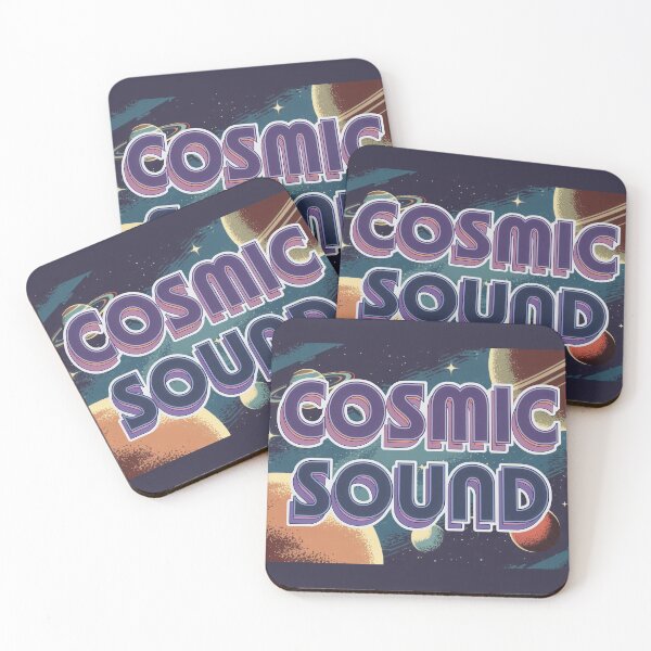 Item preview, cosmic sound retro pixel universe designed and sold by digilabs.