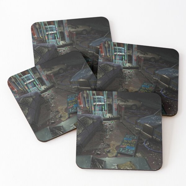 Item preview, Raccoon city down town gas station, Resident evil 3 designed and sold by PatronesKawai.