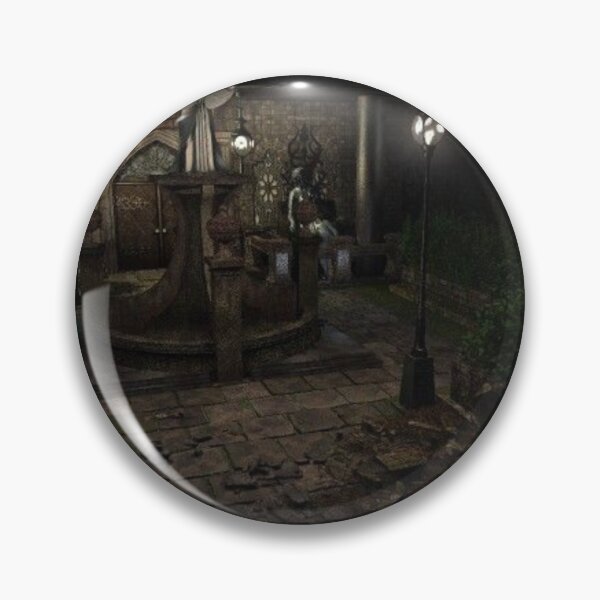 Item preview, Raccoon city clock tower courtyard, Resident evil 3 designed and sold by PatronesKawai.