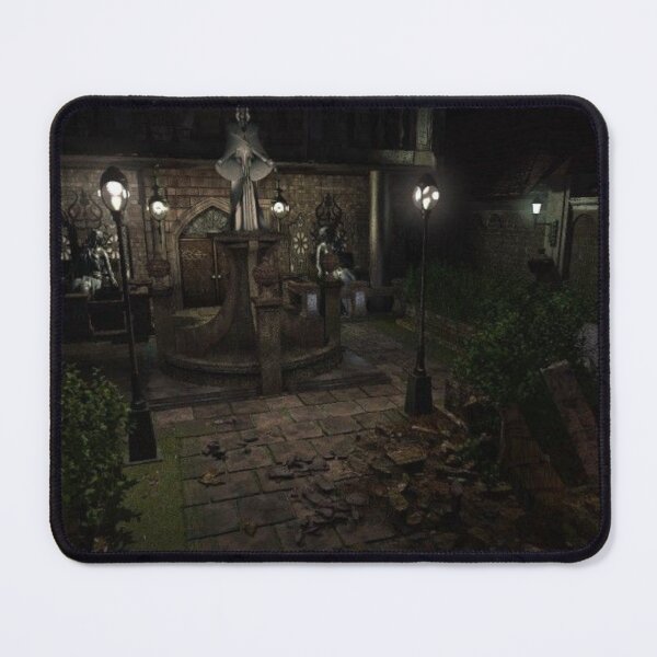 Item preview, Raccoon city clock tower courtyard, Resident evil 3 designed and sold by PatronesKawai.