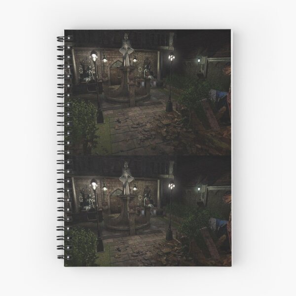 Item preview, Raccoon city clock tower courtyard, Resident evil 3 designed and sold by PatronesKawai.