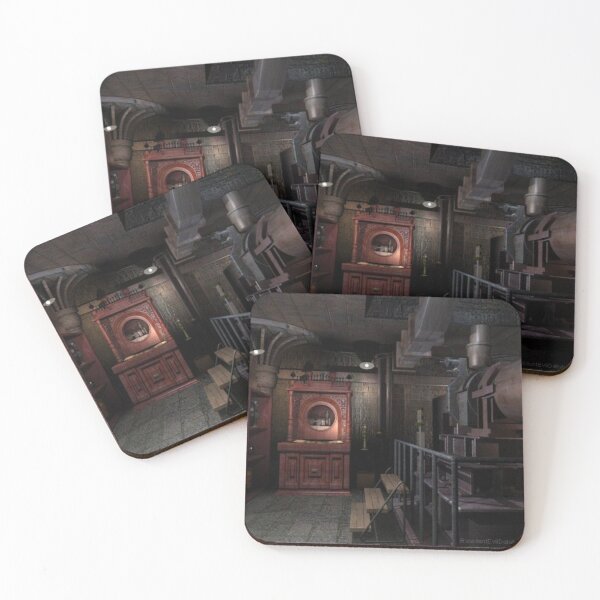 Item preview, Raccoon city clock tower cog room, Resident evil 3 designed and sold by PatronesKawai.
