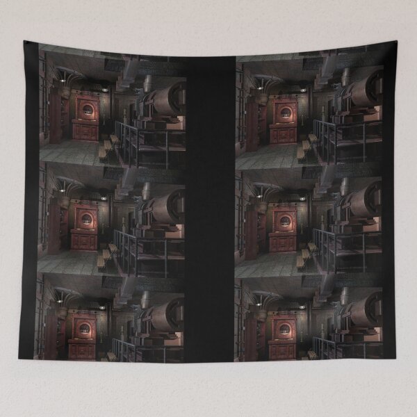Item preview, Raccoon city clock tower cog room, Resident evil 3 designed and sold by PatronesKawai.