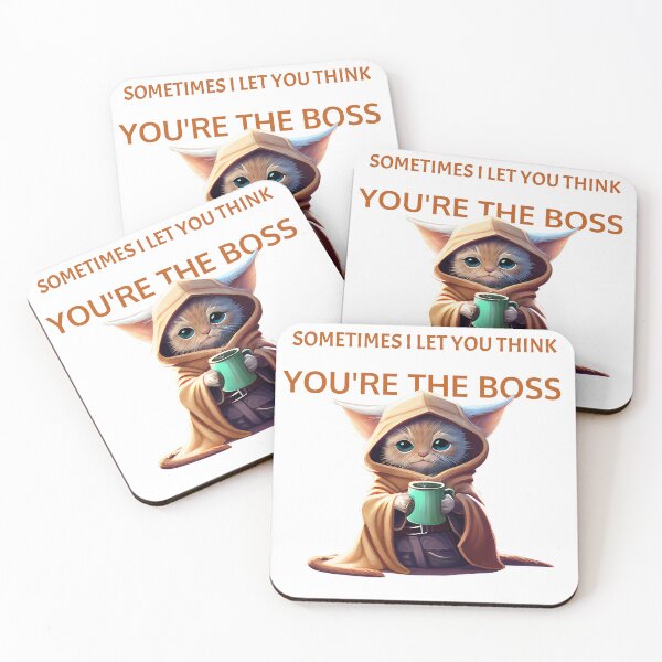 Item preview, Cat - Sometimes I let you think you're the boss designed and sold by zorropriest.