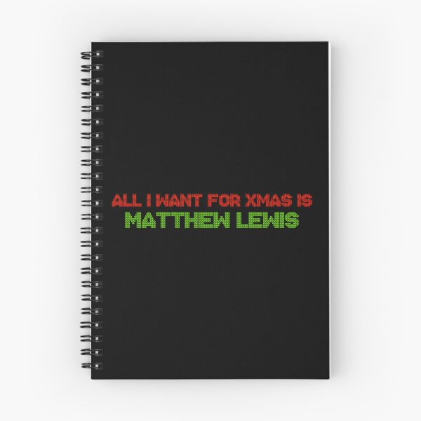 Item preview, All I Want for Xmas is Matthew Lewis designed and sold by 2000sbabyangel.