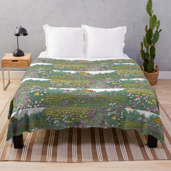 Item preview, Serenity In Bloom: Gazebo Amoung Wildflowers designed and sold by Desireehaz.