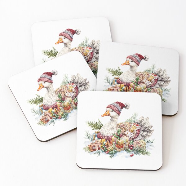 Item preview, Christmas Goose With Gifts designed and sold by EL-Lebedenko.