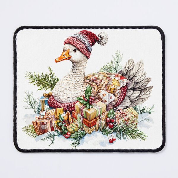 Item preview, Christmas Goose With Gifts designed and sold by EL-Lebedenko.