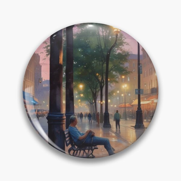 Item preview, City Square Dawn designed and sold by FreeRAP.