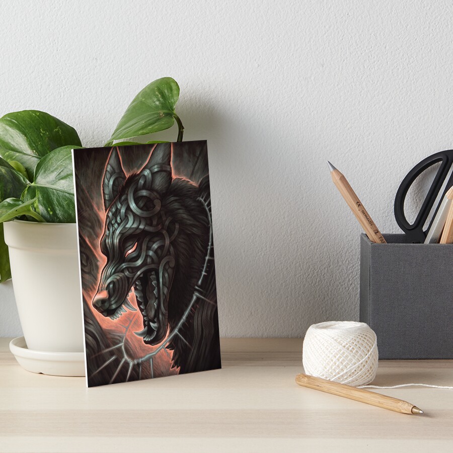 Item preview, Art Board Print designed and sold by TheTundraGhost.