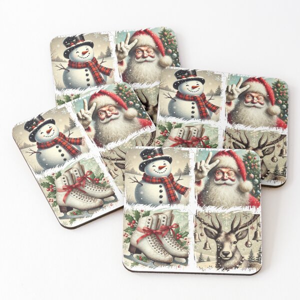 Item preview, Retro Christmas - Vintage Design designed and sold by Lecturarte.
