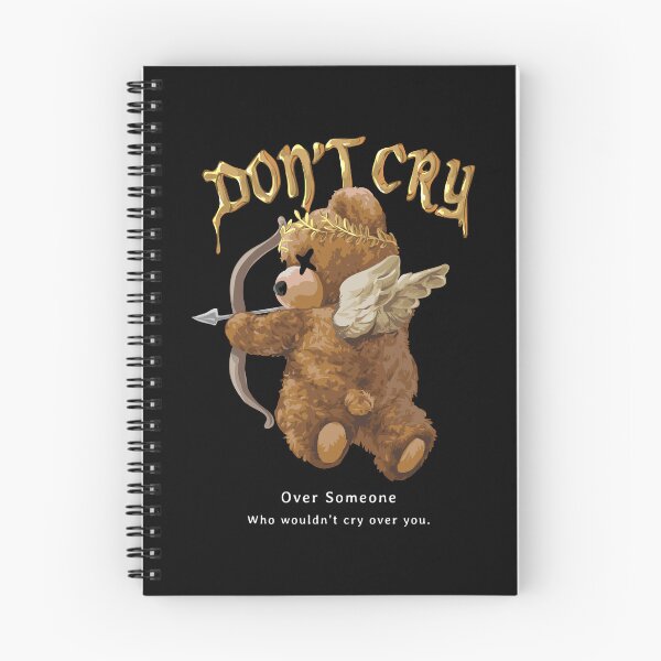 Item preview, Don’t Cry Over Someone – Angelic Teddy Bear Art designed and sold by Philip-p22.