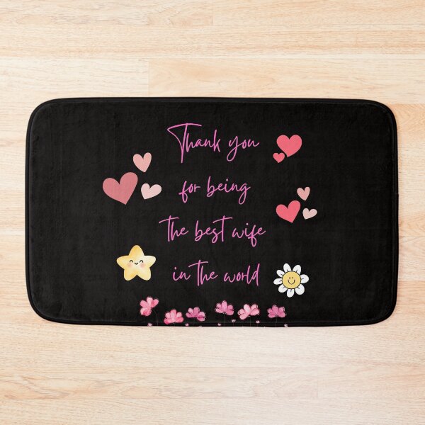 Item preview, Thank you for being the best wife in the world designed and sold by I vizi di Bob.