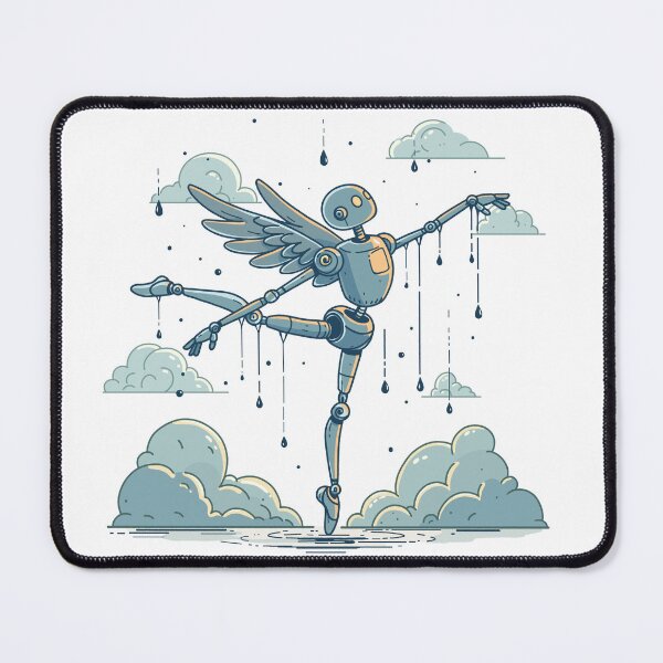 Item preview, "Robotic Dance in the Rain" designed and sold by AlfredR.