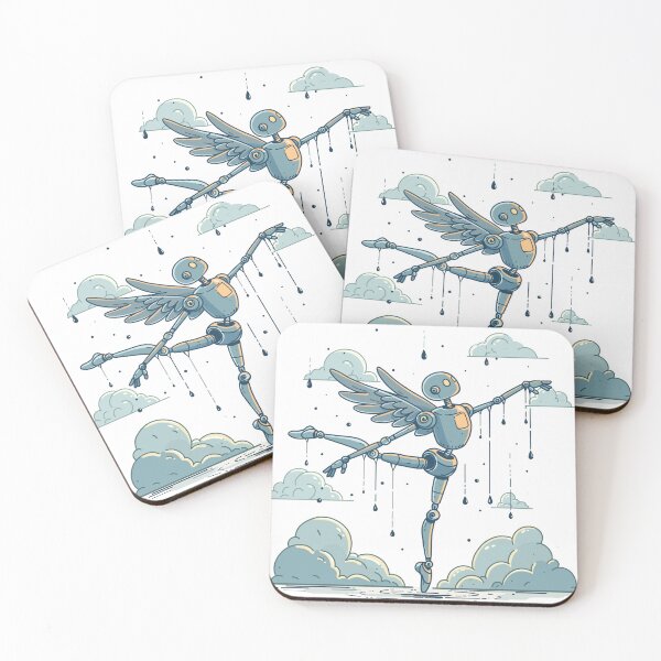 Item preview, "Robotic Dance in the Rain" designed and sold by AlfredR.