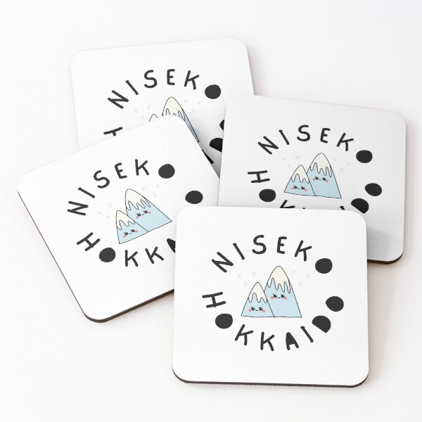 Artikelvorschau, Kawaii Niseko Hokkaido Berglogo entworfen und verkauft von NinjaChic24.