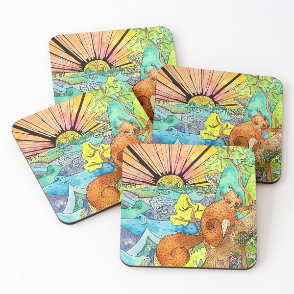 Item preview, Brown Sea Island. designed and sold by CPascoeArt.